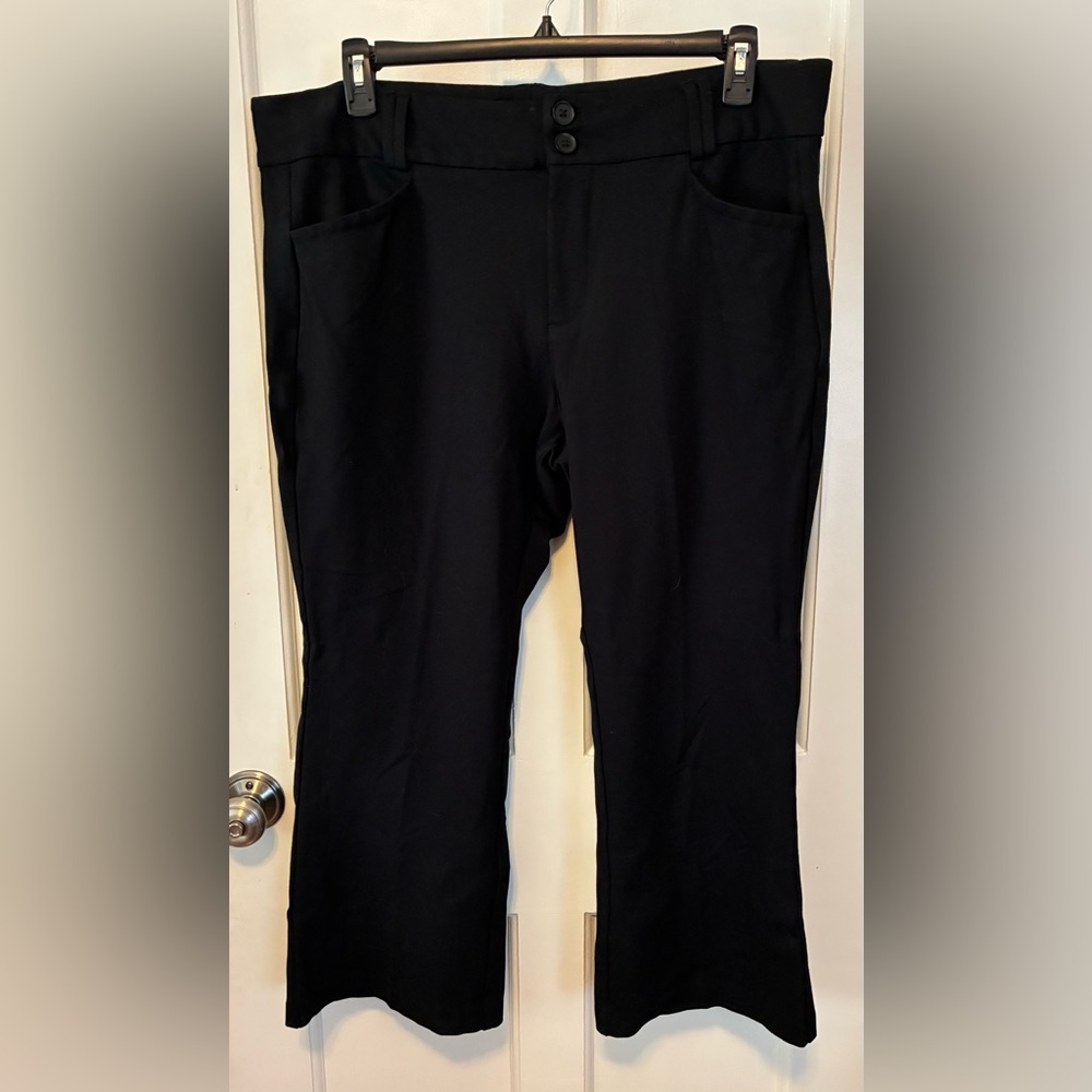 torrid Black Boot Cut Pants Xtra-Short